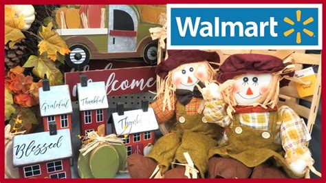 Refresh with fresh accents for less. WALMART FALL DECOR 2019 - YouTube