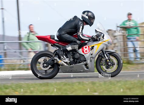 Guy Martin At The 2010 Isle Of Man Tt At The Bungalow In The First