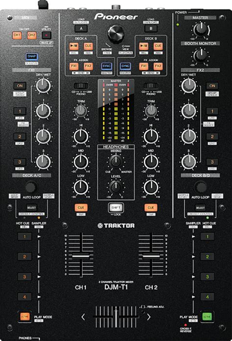 Il ne s'agit pas de réglages génériques, uniformes ou typiques développés dans un studio. PIONEER - Table de mixage DJM-T1 (Arrêté) - JSFrance