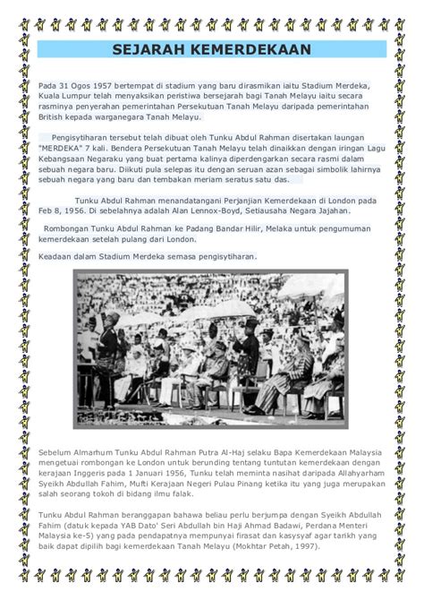 31 ogos 1957 hari kemerdekaan persekutuan tanah melayu. PSS SMK SERI HARTAMAS