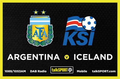 Argentina Vs Iceland Live Commentary Online Stream Kick Off Time And Confirmed Line Ups For