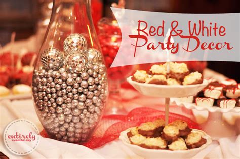 From flags to swag to wreaths, these independence day decorations so fire up the grill, lather on some sunscreen, and get ready to celebrate the good, ol' usa. Red and White Party Decorations ~ Entirely Eventful Day
