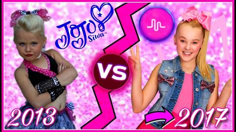 Jojo Siwa Best Musically Then And Now Jojo Siwa Before And After