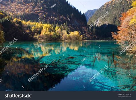 Colorful Peaceful Lake Autumn Stock Photo 22638136 Shutterstock
