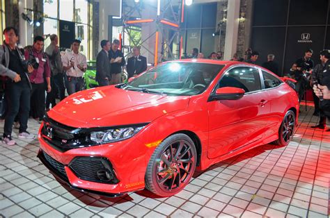 2017 Honda Civic Si Coupe Prototype Debuts At La Auto Show