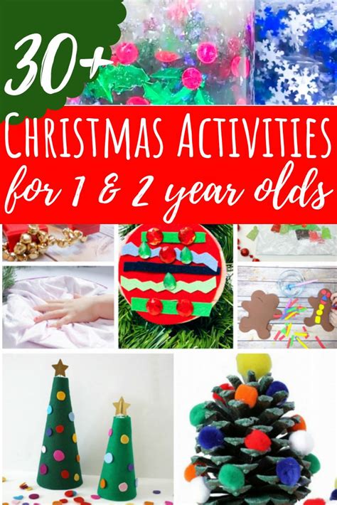 30 Christmas Activities For 1 And 2 Year Olds Crafts For 2 Year Olds