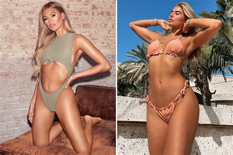 Love Island Star Arabella Chi Shows Off Her Toned Abs In Sexy One Piece