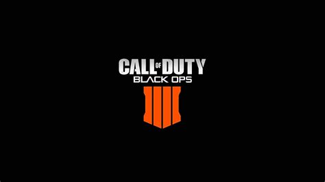 Call Of Duty Logo 4k Wallpaper Game Wallpapers