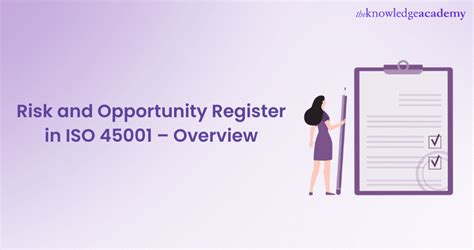 Risk And Opportunity Register In Iso 45001 All You Need To Know
