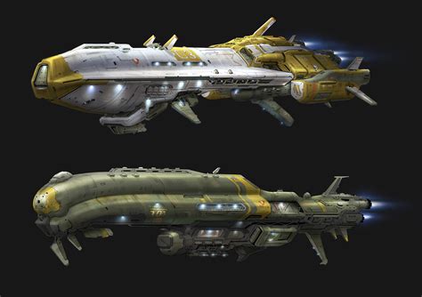 Hethe Srodawa Titanfall 2 Ship Concepts