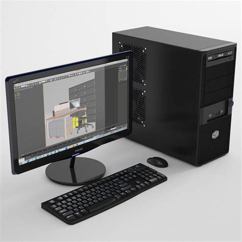 Personal Computer 3d Model Cgtrader