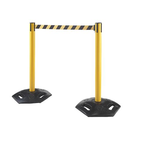 Tape Barrier Post Pack Of 2 For Outdoor Use Belt Extension Length