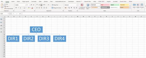 How To Create An Organization Chart In Excel Spreadcheaters