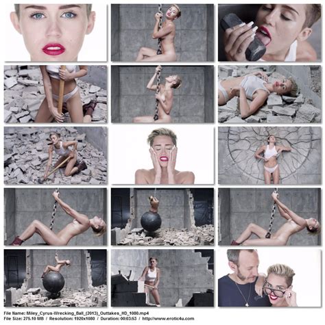 Free Preview Of Miley Cyrus Naked In Wrecking Ball Music Video Nude Videos And Sex