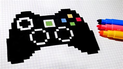 Handmade Pixel Art How To Draw Game Controller Pixelart