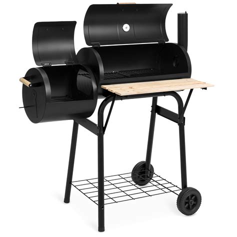 .or grill meet the needs, mastering temperature control in the bbq pit, then you are a far cry from grilling without a grill thermometer, different food accurate temperature regulation is impossible, is a. BCP 2-in-1 Charcoal BBQ Grill Smoker w/ Temperature Gauge ...