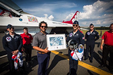 Springfield T-Birds Present Jerseys to USAF Thunderbirds | Springfield ...