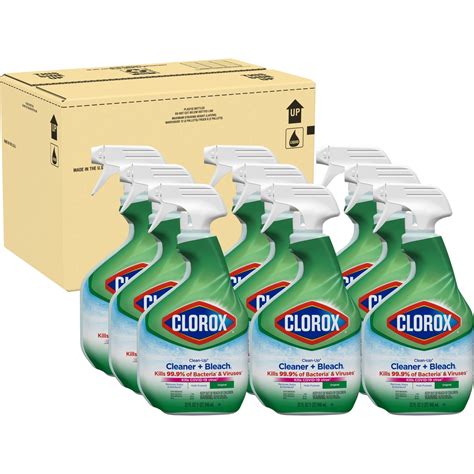 Clorox® Clean Up All Purpose Cleaner With Bleach Spray Bottle 32 Oz Pack Of 9