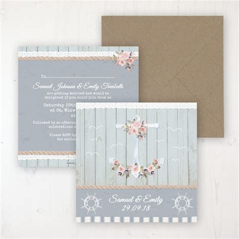 Personalised Wedding Invitations Sarah Wants Stationery