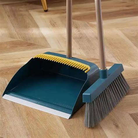 Broom And Dustpan Set Scoop Cleaning Brush Dust Magic Sweeper Floor