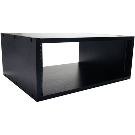 Rack rails are steel construction tapped for #10 x 32 screws. Gator Cases GR-STUDIO4U 4U Studio Rack Cabinet GR-STUDIO ...