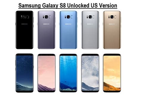 Buy Samsung Galaxy S8 Unlocked Us Version From Amazon