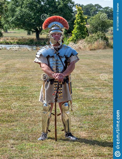 Roman Centurion, M5 Living History Show, Worcestershire, England ...