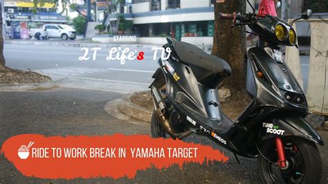 2tscootzzph Yamaha Target 90 Break In Ride Youtube