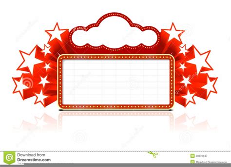 Broadway Marquee Clipart Free Free Images At Vector Clip