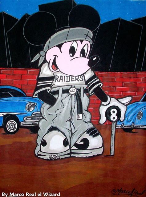 Design gangsta mickey mouse pics for . mickey mouse gangster painting in 2020 | Mickey mouse ...