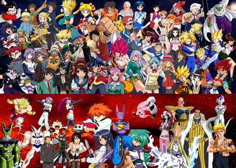 Anime Hero Vs Villains By Cokedark11 On Deviantart Anime Anime