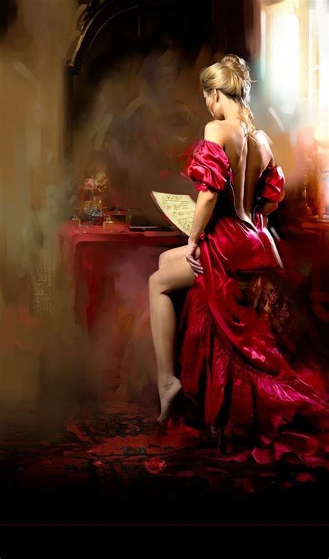 Iam Valentina Woman Painting Sexy Art Romantic Art