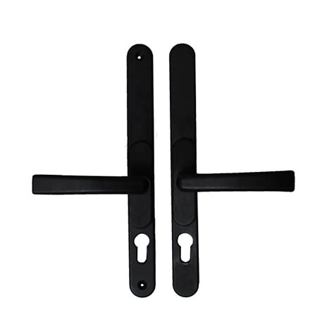 Windowparts Flexi Door Handle Black Adjustable Inlineoffset Lever