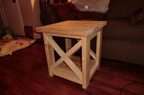 Hexagon end tables to buy. Ana White | Smaller Rustic X end table - DIY Projects