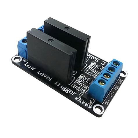 2 Channel 5V Solid State Relay Module Low Trigger