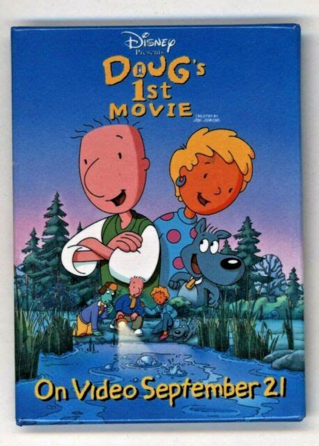 1995 Dougs 1st Movie 3 34 Pinback Button Ebay