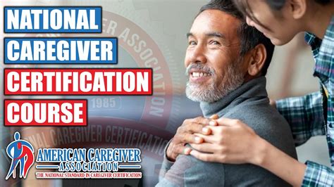 American Caregiver Associations National Certification Course For Caregivers Youtube