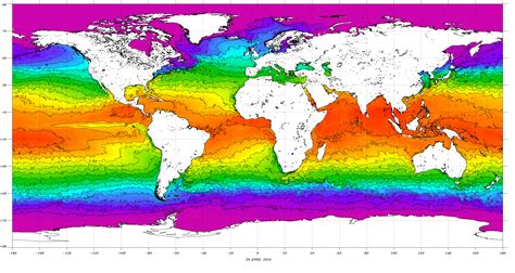 Sea Surface Temperature Sst Contour Charts Office Of Satellite And