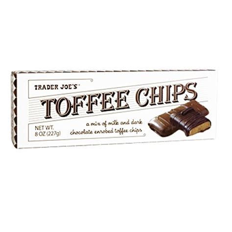 Trader Joes Toffee Chips 8 Oz Best Chocolate Shop