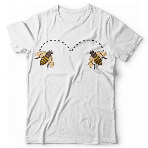 Vintage Bobbee Boo Bees Bumblebee Bra T Shirt Customized Handmade T