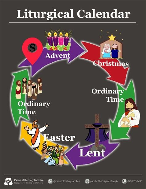 Catholic Liturgical Year Calendar