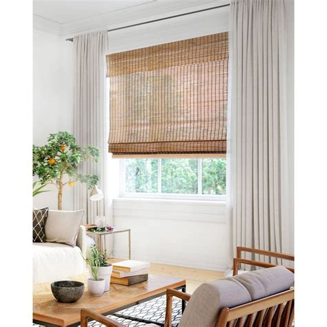 Chicology Cordless Bamboo Roman Shades