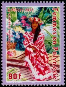 Stamp Women In Polynesia French Polynesia Women In Polynesia Yt Pf
