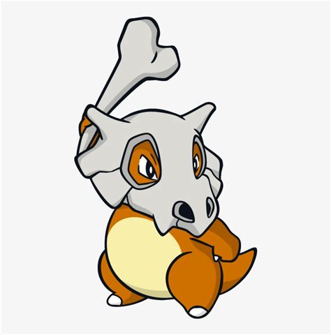 Cubone Pokemon Character Vector Art Cubone Svg 800x800 Png Download