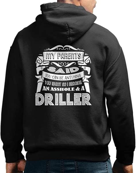 Six Banana Funny I Became An Asshole And A Driller Pullover Hoodies Driller Sweatshirt Amazon