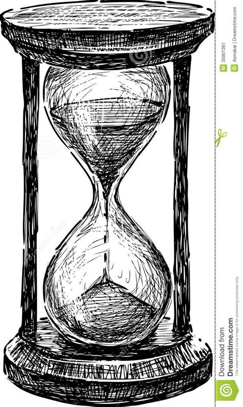 Hourglass | Clock drawings, Hourglass drawing, Hourglass tattoo