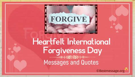 International Forgiveness Day Wishes Messages Quotes Read A Biography