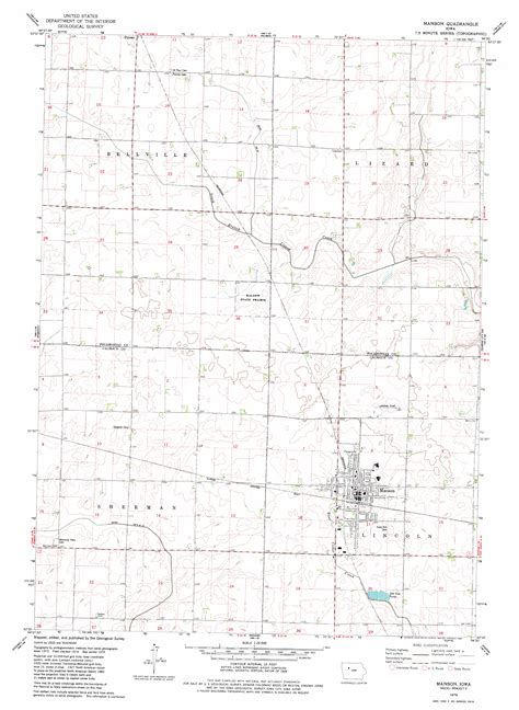 Manson Ia Topographic Map Topoquest