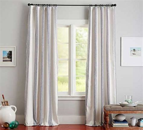 I was thinking the rule of thumb is go to the ceiling. The Best Places to Buy Curtains in 2019