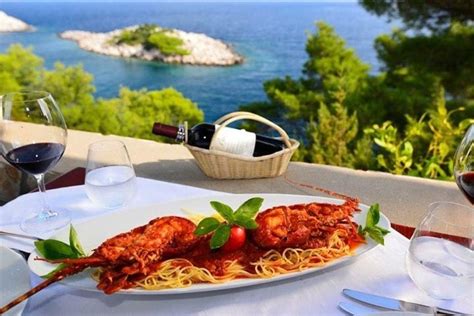 Restaurants Saplunara Island Of Mljet Croatia